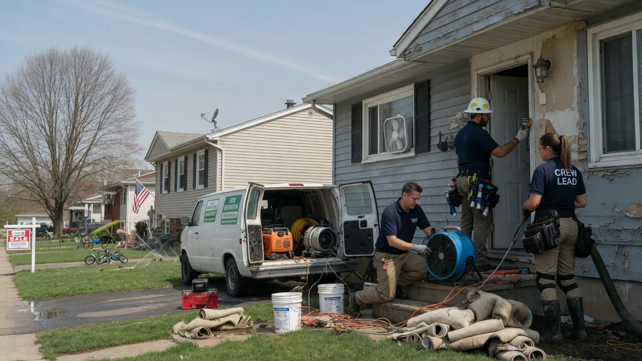 Flood Cleanup in Orrstown, PA near me