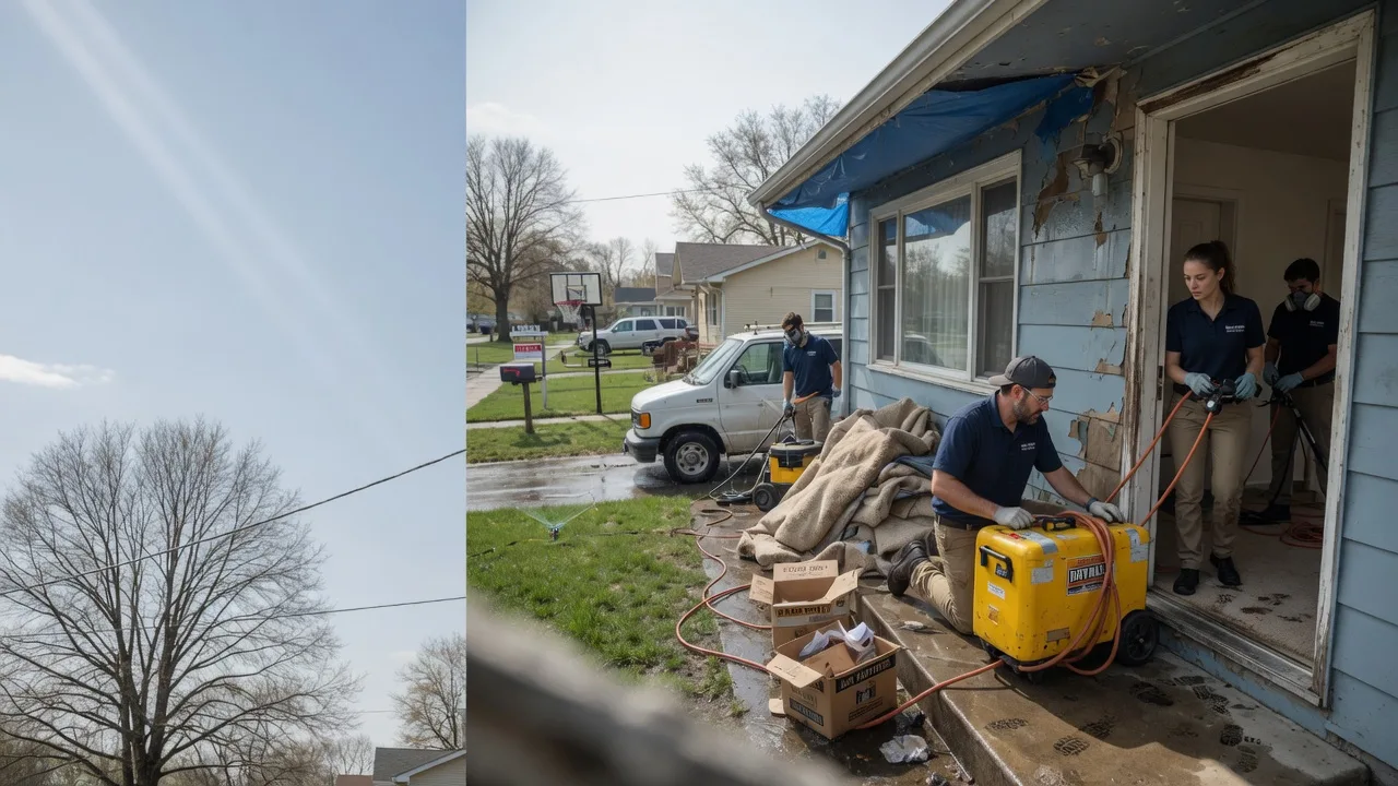 Basement Flood Cleanup in Orrstown, PA near me